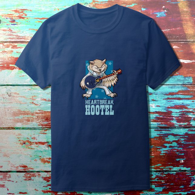 Camiseta Heartbreak Hotel Funny Rock Star Owal Personalizad (Subido por el creador)
