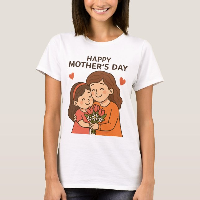 Camiseta Heartfelt Mother's Day Gift 2025 – Celebrate Mom (Anverso)