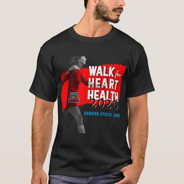 Camiseta HeartHero Tee: Para héroes, sobrevivientes y segui (Anverso)