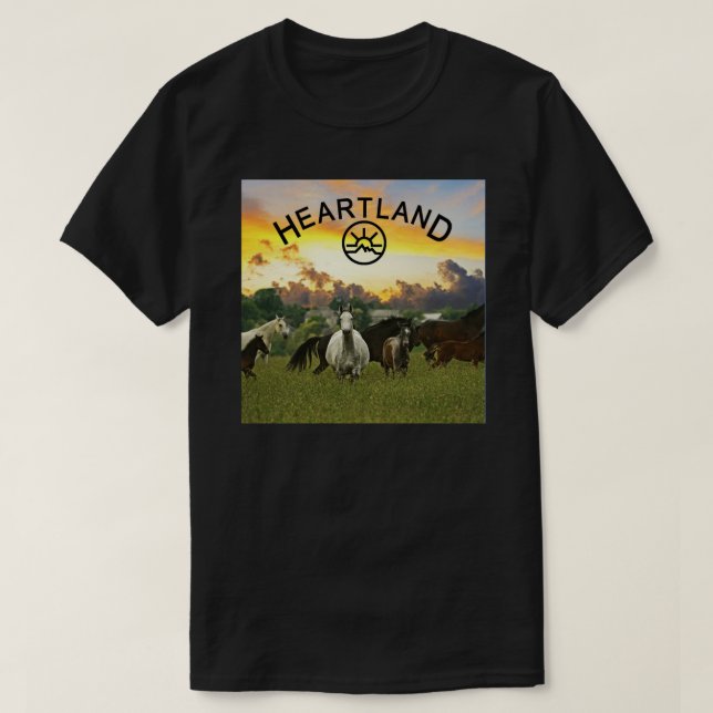 Camiseta Heartland, Cojín decorativo de caballos del Heartl (Diseño del anverso)
