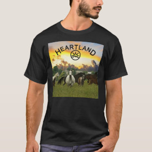 Camiseta Heartland, Cojín decorativo de caballos del Heartl