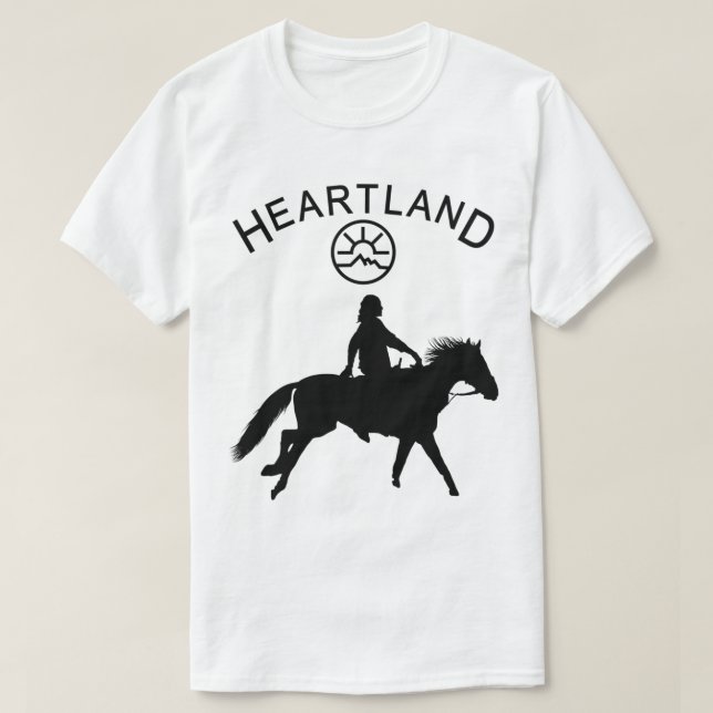 Camiseta Heartland , Heartland Horse    (Diseño del anverso)