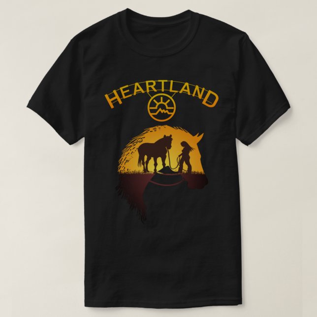 Camiseta Heartland, Heartland Ranch, Horse Lovers, Horse Ow (Diseño del anverso)