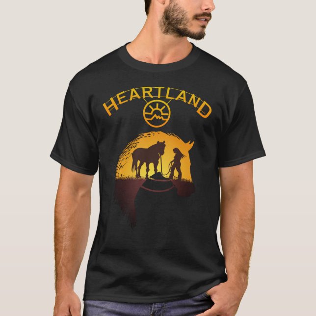 Camiseta Heartland Heartland Ranch Horse Lovers Horse Owner (Anverso)