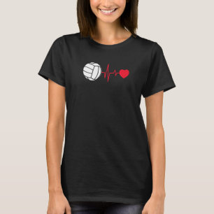 Camiseta Heartline Sports Volleyball Love Heart Lifeli
