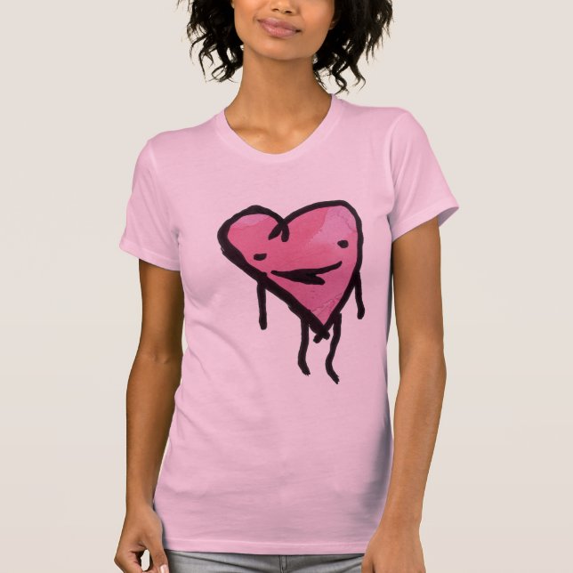 Camiseta heartpink (Anverso)