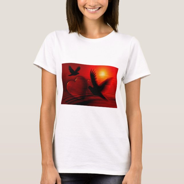 Camiseta Hearts and Doves (Anverso)