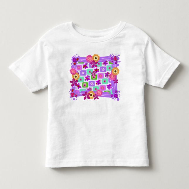 Camiseta HEARTS & FLOWERS (Anverso)