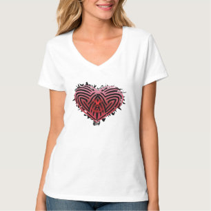 Camiseta Heartz rugoso