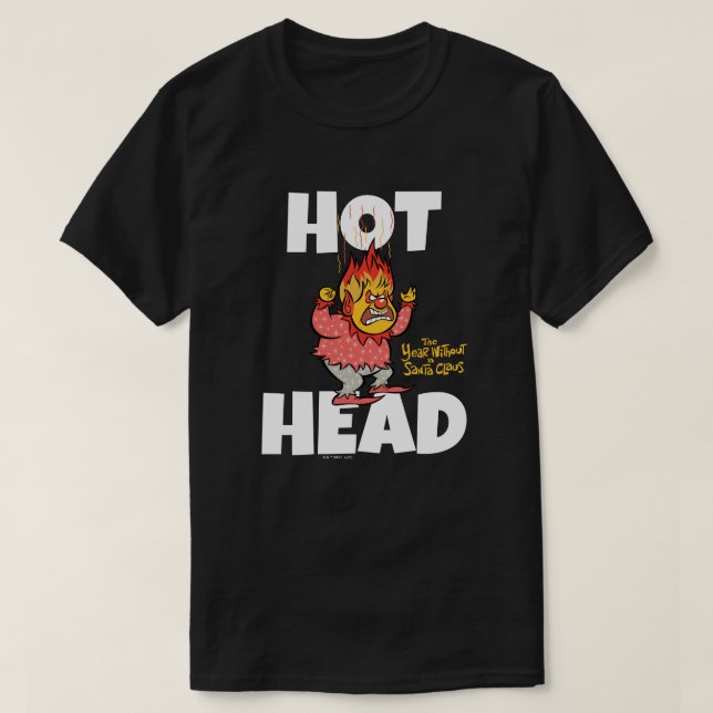 Camiseta Heat Miser Hot Head (Diseño del anverso)