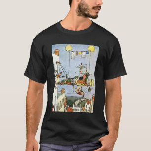 Camiseta Heath Robinson. Ilustracion, Home Comfort W. Hea