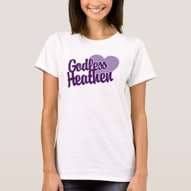 Camiseta Heathen sin Dios (Anverso)