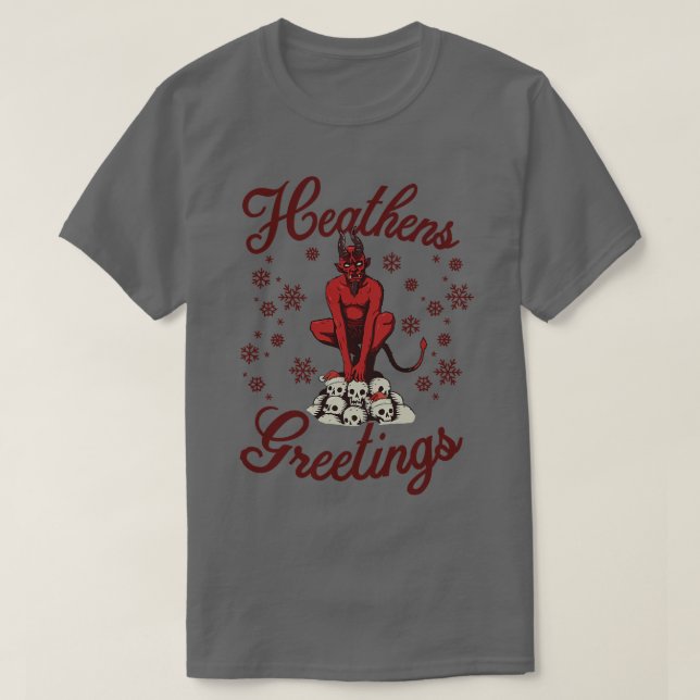 Camiseta Heathens Greetings (Diseño del anverso)