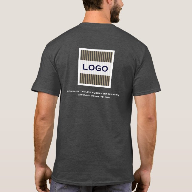 Camiseta Heather Gray (Reverso)
