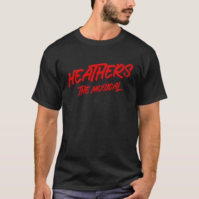 Camiseta Heathers el teatro musical de la banda ancha (Anverso)