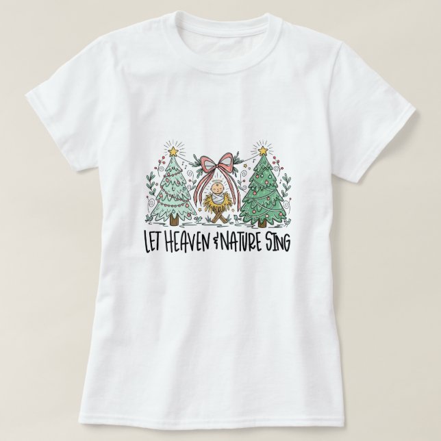 Camiseta Heaven and Nature Sing (Diseño del anverso)