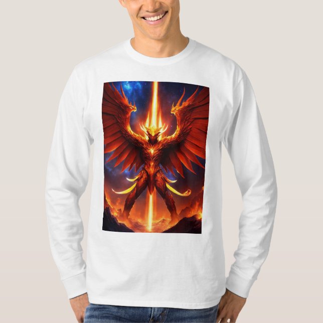 Camiseta "Heaven & Hell Fusion: El malvado ángel de los hom (Anverso)