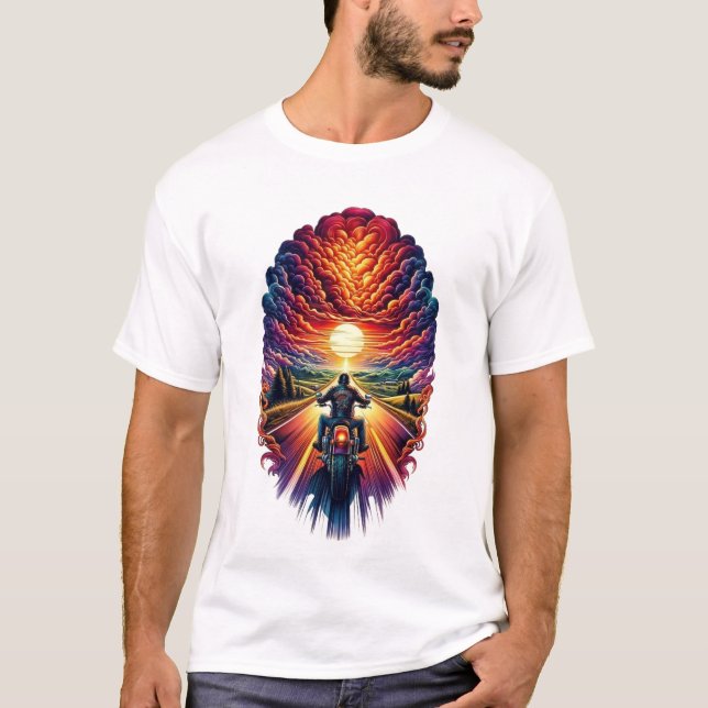 Camiseta Heaven Rider (Anverso)