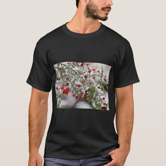 Camiseta Heavenly Bamboo Nature Art Tee (Anverso)