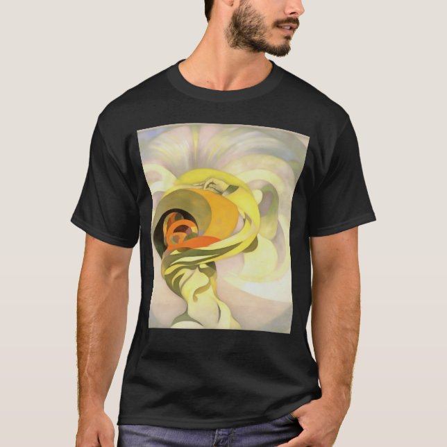Camiseta Heavenly Floral Abstract Calla Lily Personificatio (Anverso)