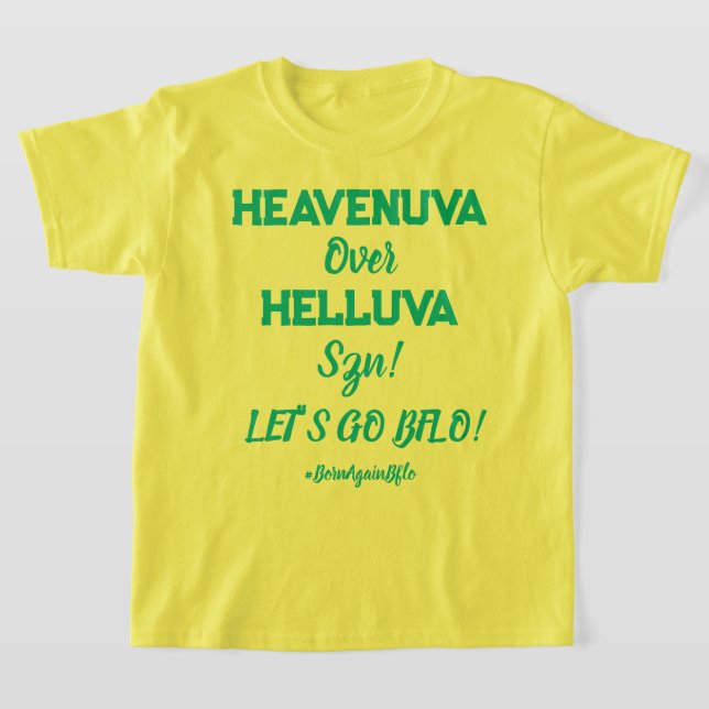 Camiseta HEAVENUVA Sobre HELLUVA Niños (Distribución)