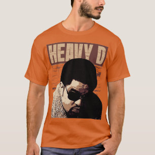 Camiseta HEAVY D Brown Vintage