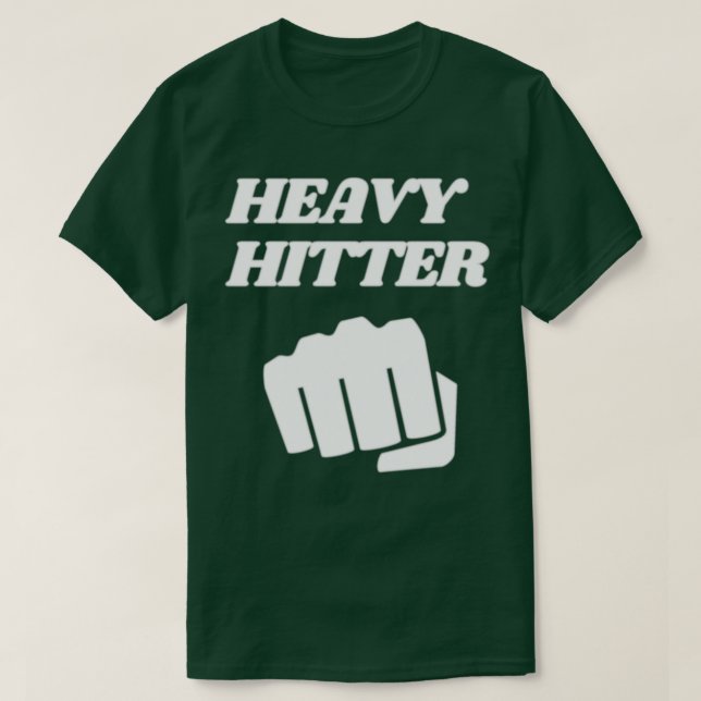 Camiseta heavy hitter (Diseño del anverso)