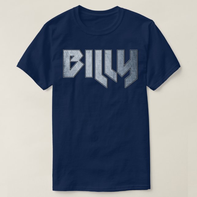 Camiseta Heavy metalizado Billy (Diseño del anverso)