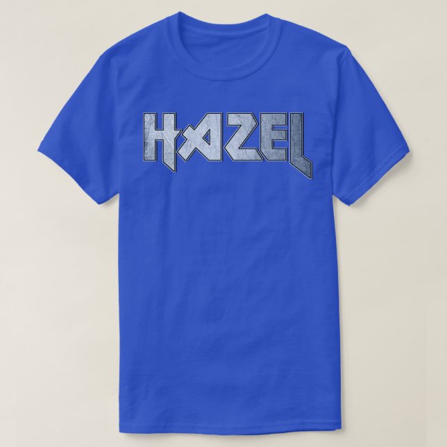 Camiseta Heavy metalizado Hazel (Diseño del anverso)