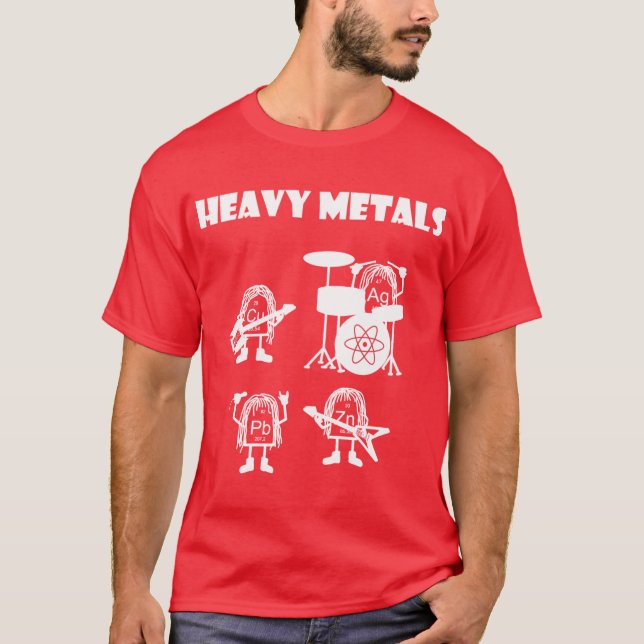 Camiseta Heavy metals1 gift (Anverso)