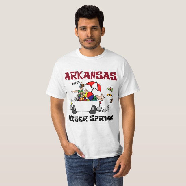 Camiseta Heber salta Arkansas (Anverso completo)