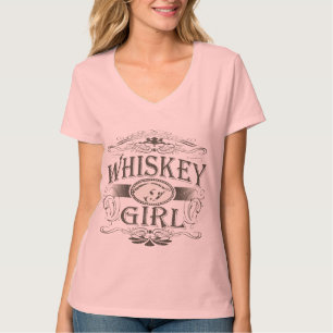 Camiseta Hebilla del chica del whisky