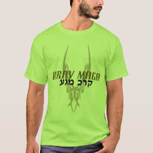 Camiseta hebrea del tatuaje de Krav Maga -