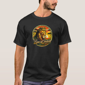 Camiseta Hebreo Israelita YHWH León de Judá Yahweh Rastafa