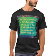Camiseta Hebreos 10:36