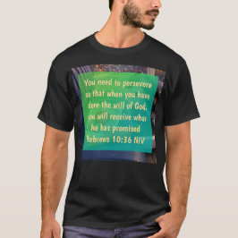 Camiseta Hebreos 10:36