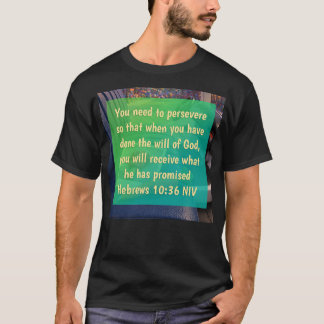 Camiseta Hebreos 10:36