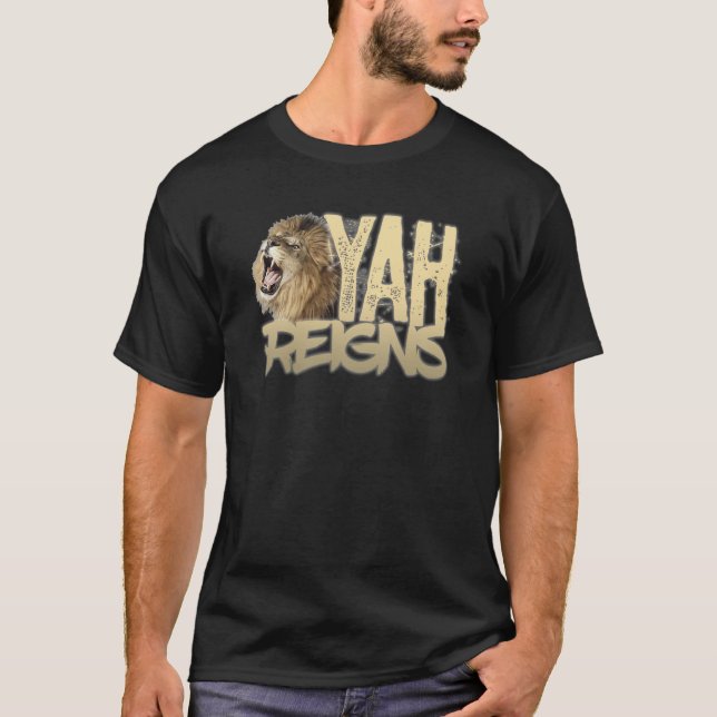 Camiseta Hebrew Israelite Clothing Judah Yah Reigns Torah L (Anverso)
