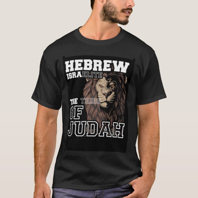 Camiseta Hebrew Israelite Tribe of Judah toon (Anverso)