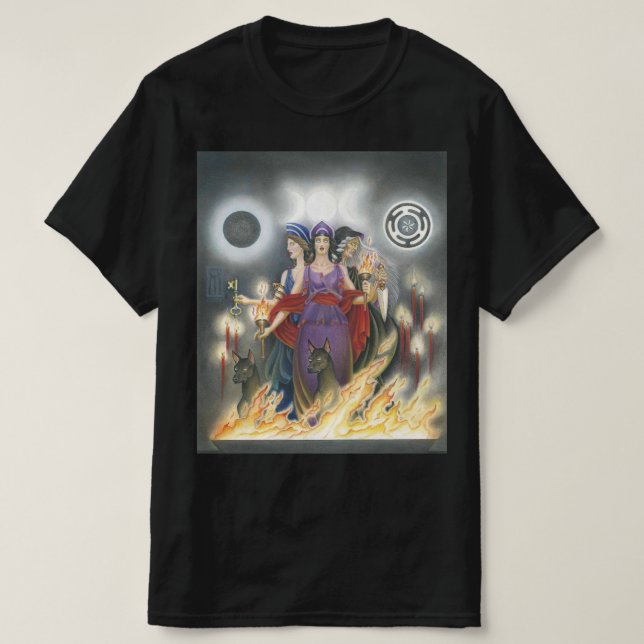 Camiseta Hécate (Diseño del anverso)