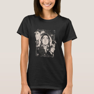 Camiseta Hecate Triple Diosa de la Luna Moderna Bruja Pagan