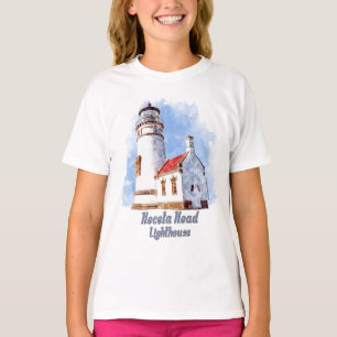 Camiseta Heceta Head Lighthouse Watercolor - Oregón
