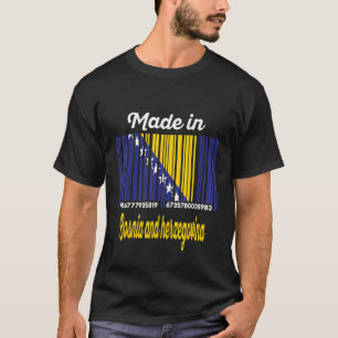 Camiseta Hecha Bosnia Y Herzegovina
