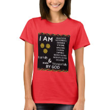 Camiseta hecha con miedo y maravilla