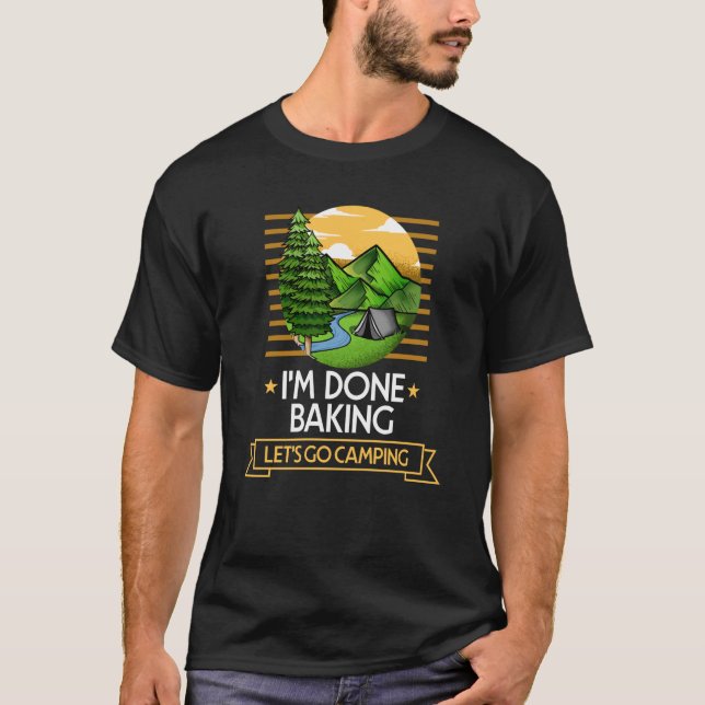 Camiseta Hecha Dejemos Camping Baker Nature Pastry Ch (Anverso)