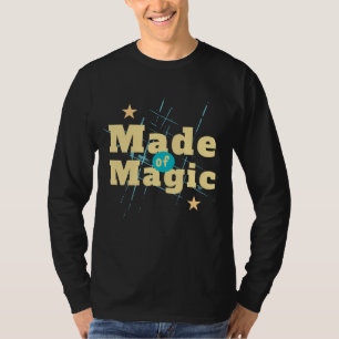 Camiseta Hecha Magia Camiseta de Cita Inspirador