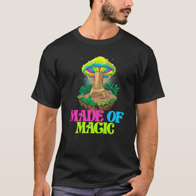 Camiseta Hecha Mágicas Mujeres Psilocybin Mushroom (Anverso)