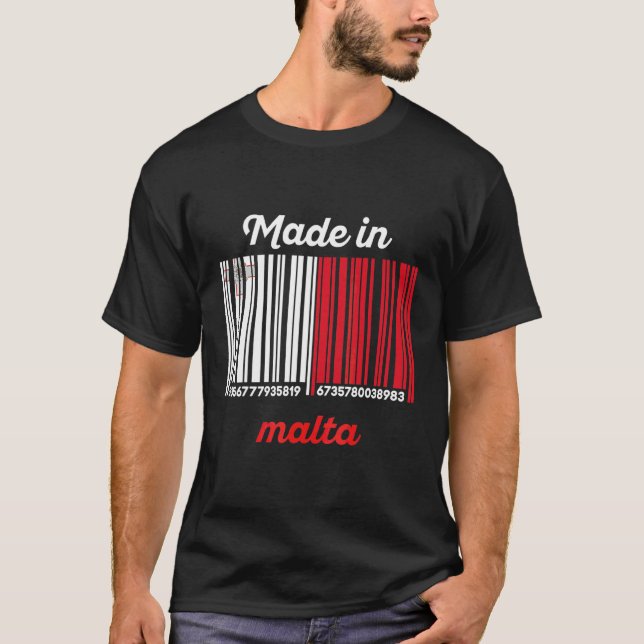 Camiseta Hecha Malta (Anverso)