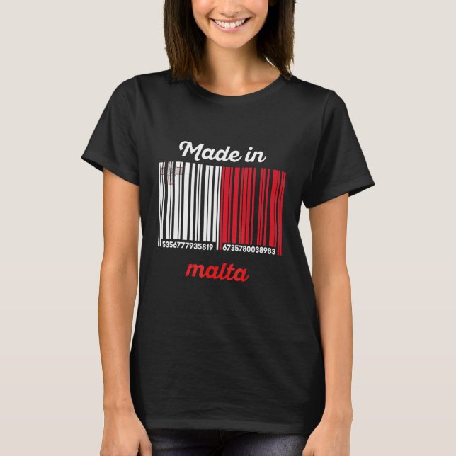 Camiseta Hecha Malta (Anverso)