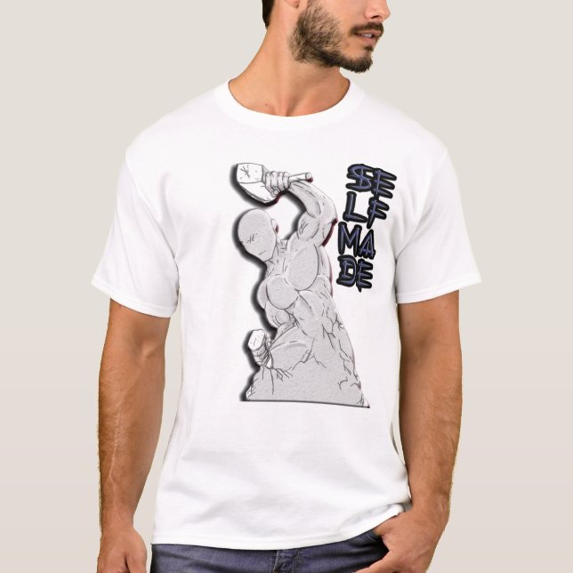 Camiseta hecha uno mismo del músculo (Anverso)